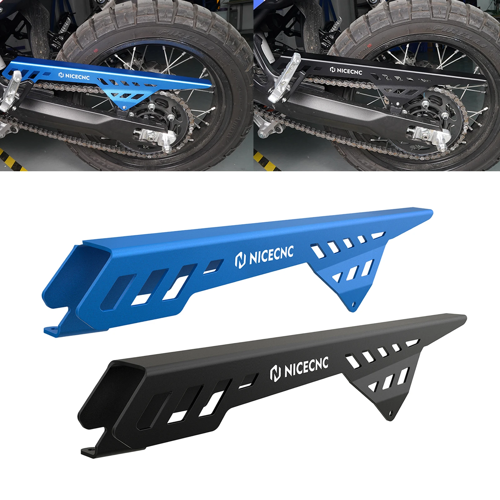 

NiceCNC Motorcycle Accessories Chain Guard Cover For Yamaha Tenere 700 XTZ 700 2019-2023 Tenere 700 Rally 2020-2023 2021 2022