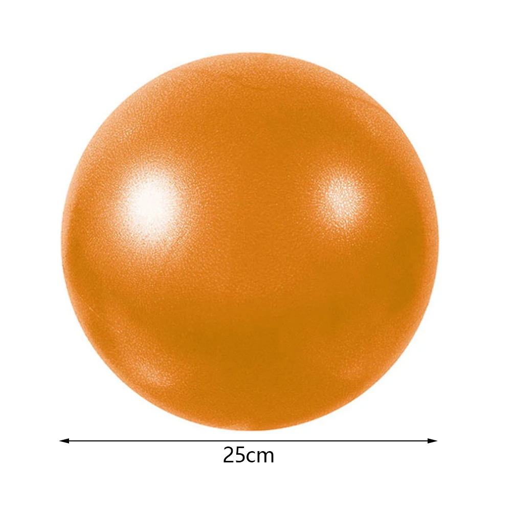 25 CM Anti-Pressure Explosion-Proof Diameter Yoga Exercise Gymnastics Pilates Yoga Balance Ball Gym Home Training Ball