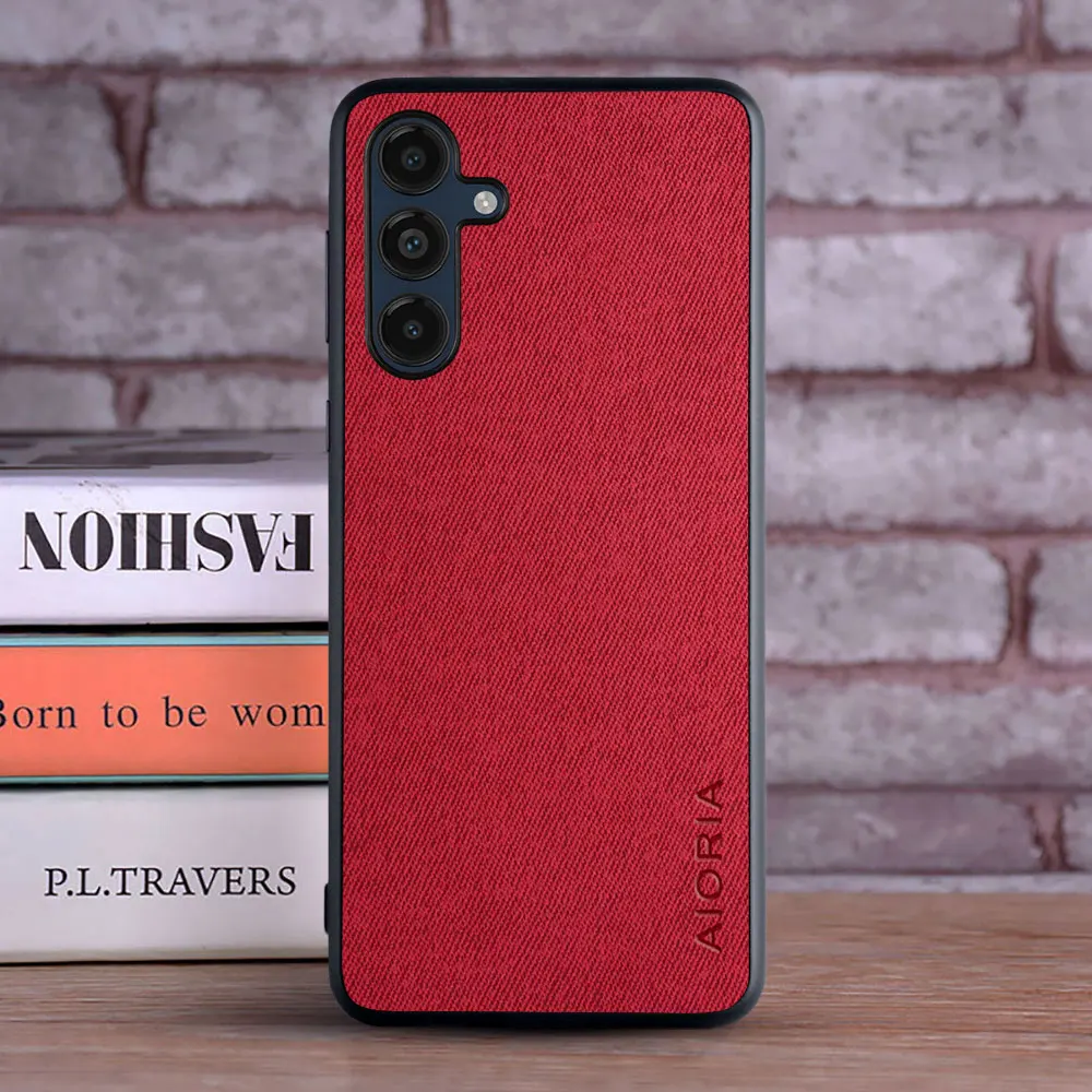 Premium Textile Case - Soft Touch Finish