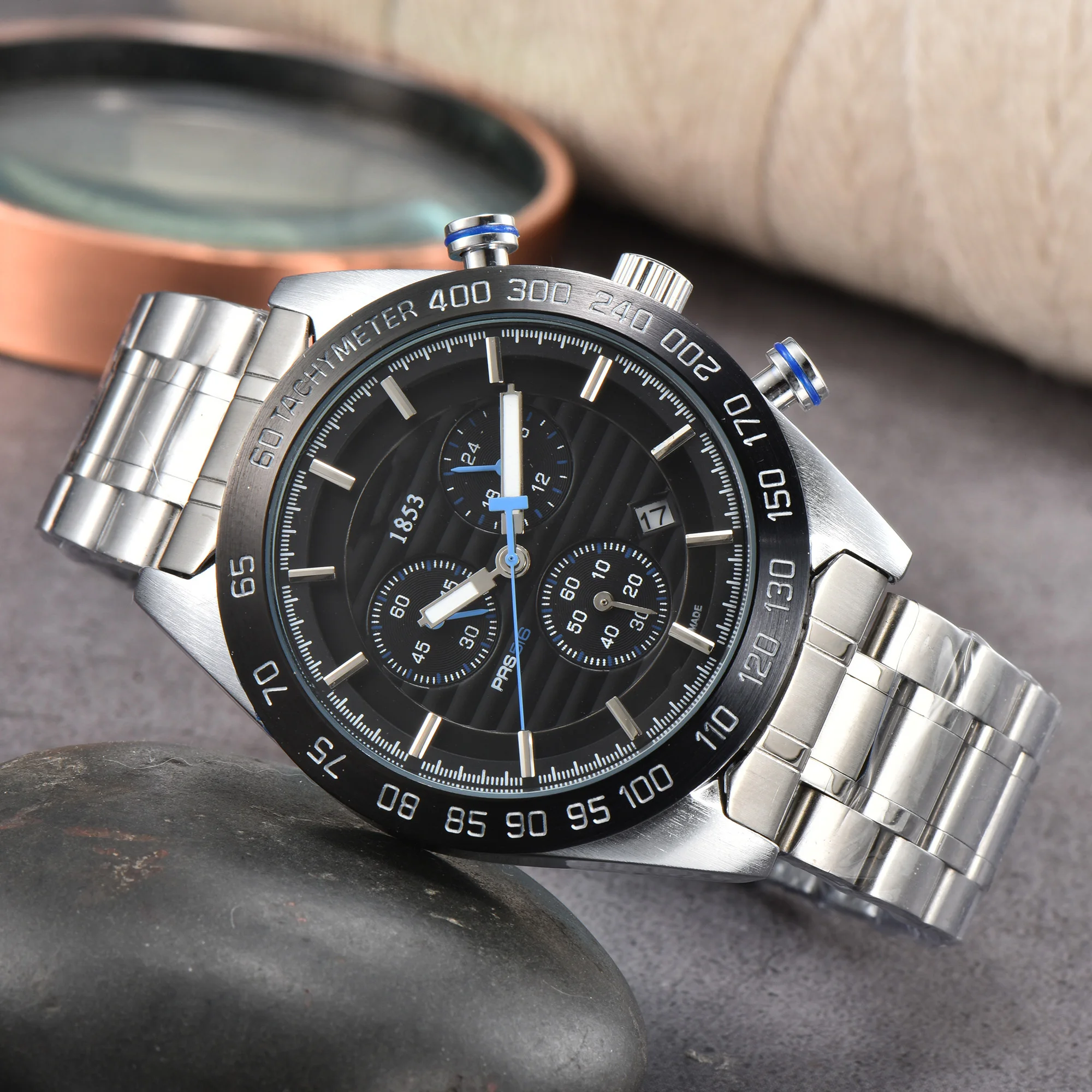 Montre à Quartz de luxe pour Homme