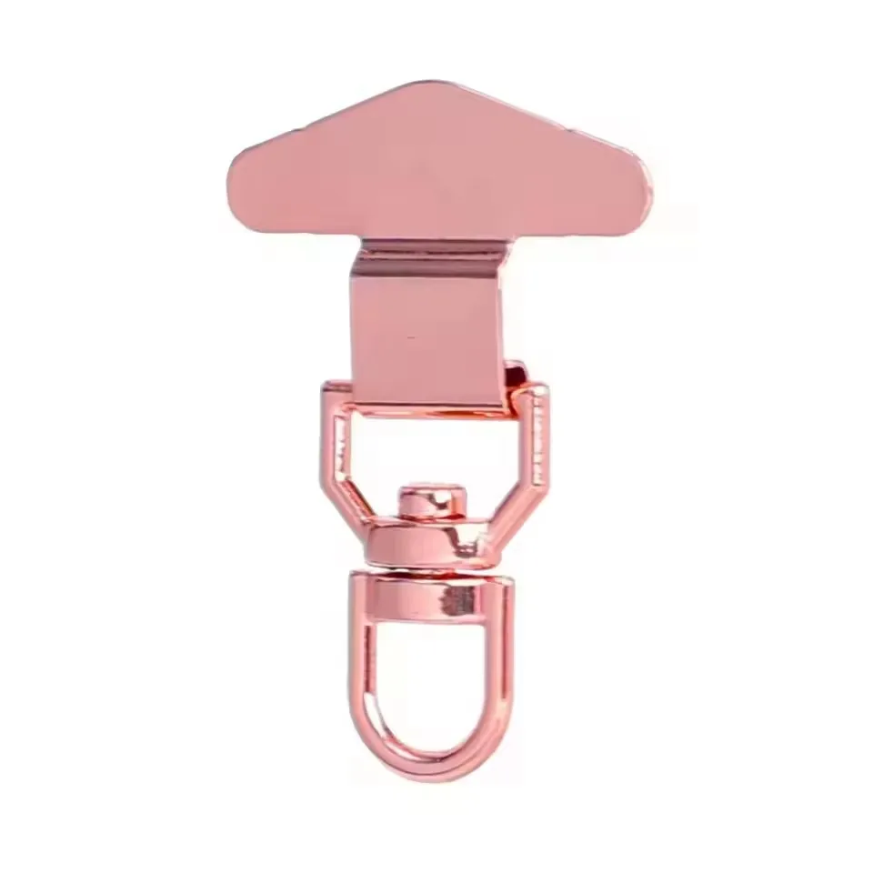 Enhanced Rotatable Stainless Steel Phone Lanyard with Mini Portable Design
