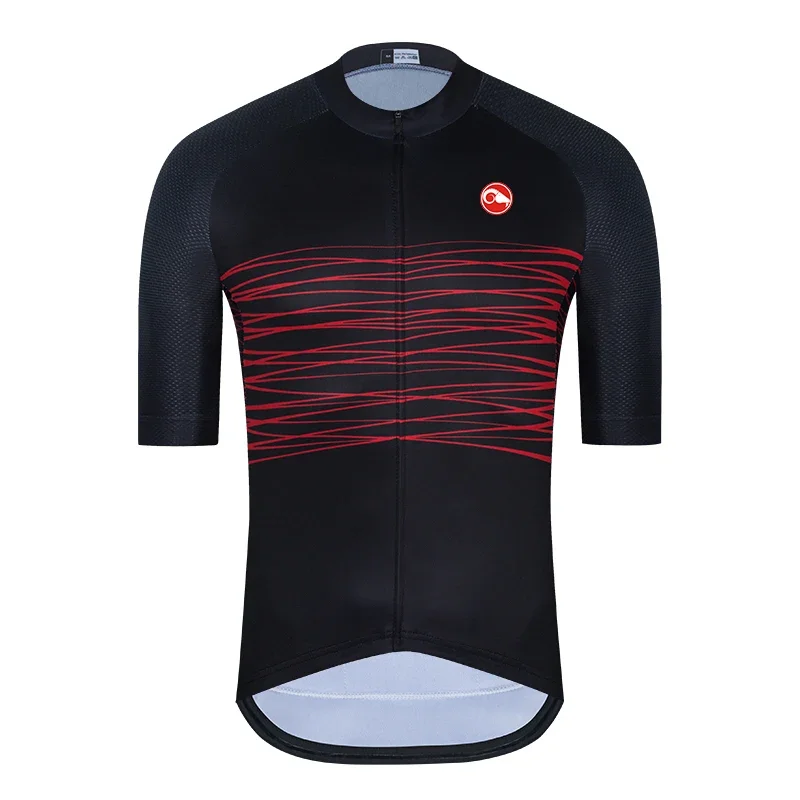 Summer Cycling Jersey Road Bike Shirt Men's Cycling Short Sleeve MTB Bike Clothing maillot ciclismo Hombre Team shirt