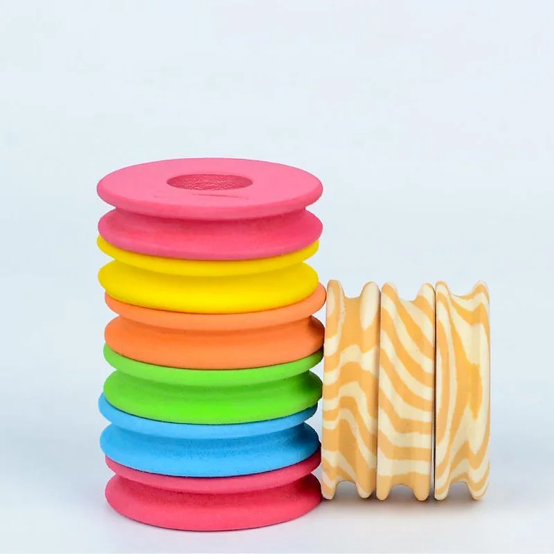 

10/20/50/100Pcs EVA Foam Winding Board Fishing Hook Line Tackle Spool Trace Wire Swivel Tackle Portable Fishing Accessories