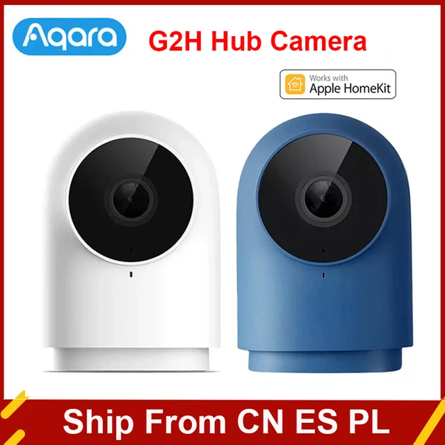 HomeKit Version] Aqara G2H Zigbee 3.0 Gateway + Smart IP Camera 140° 1080P  APP Remote Control Two-way Audio Home Security Monitor