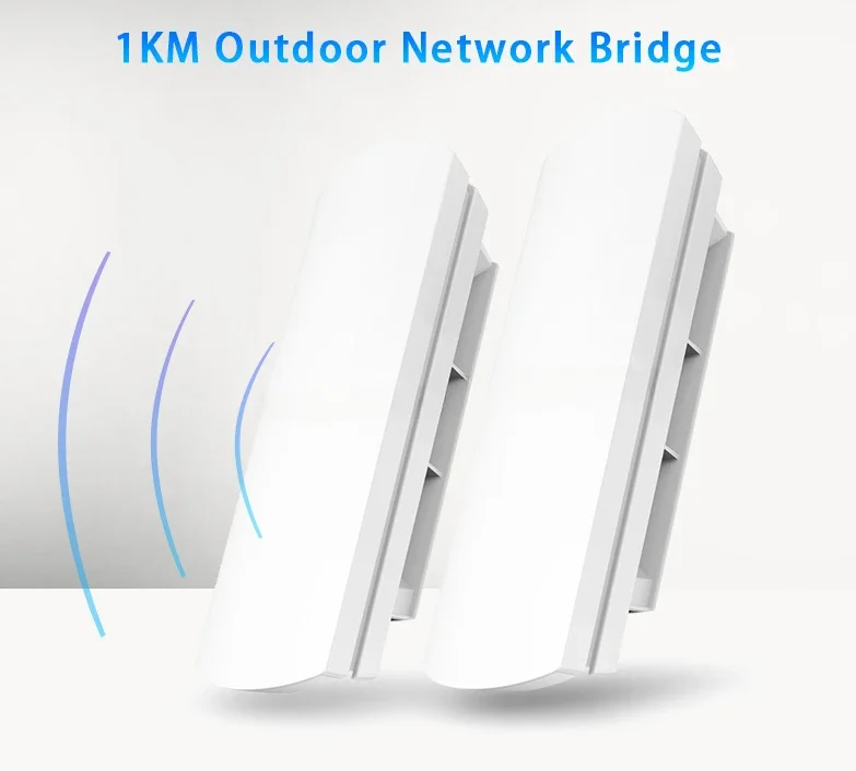 

Беспроводная мостовая беспроводная уличная Водонепроницаемая мост высокой мощности 1 км мониторинг Wi-Fi CPE POE беспроводная точка доступа