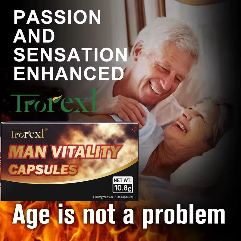 Organic Epimedium American Ginseng Pill Pure Non-Gmo Supports Reproductive Health Natural Energizer
