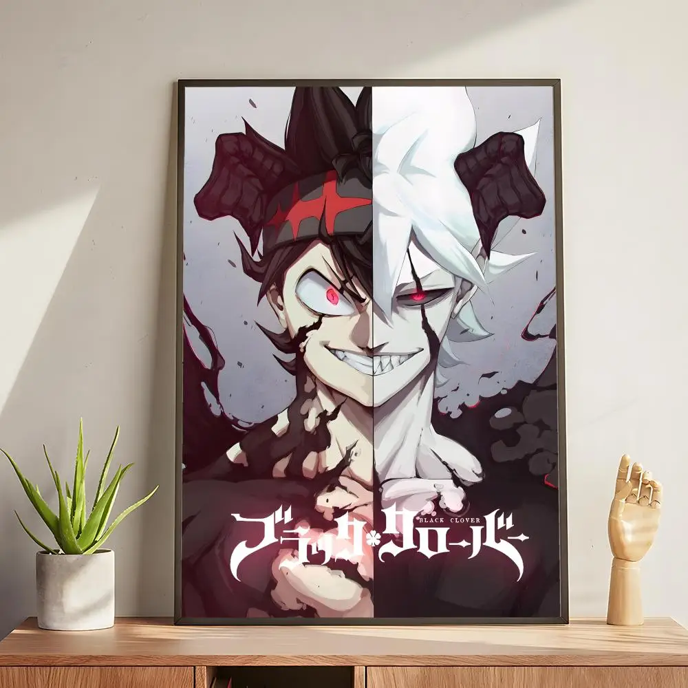 Black Clover Anime Poster - Stylish Wall Art for Home, Office, or Restaurant Decor
