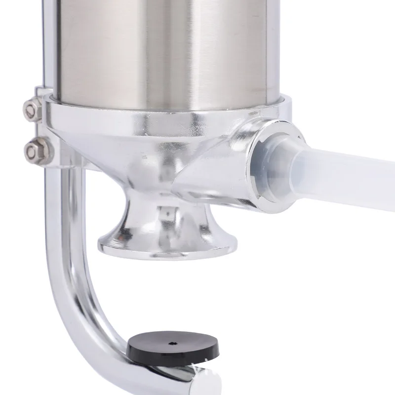 Steel Sausage Maker Hand Vertical 5lbs 3L Sausage Filling Machine Stuffer