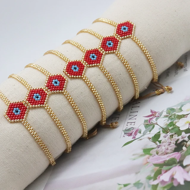 Turkish Evil Eye Bracelet For Women ZHONGVI MIYUKI Pulseras Mujer