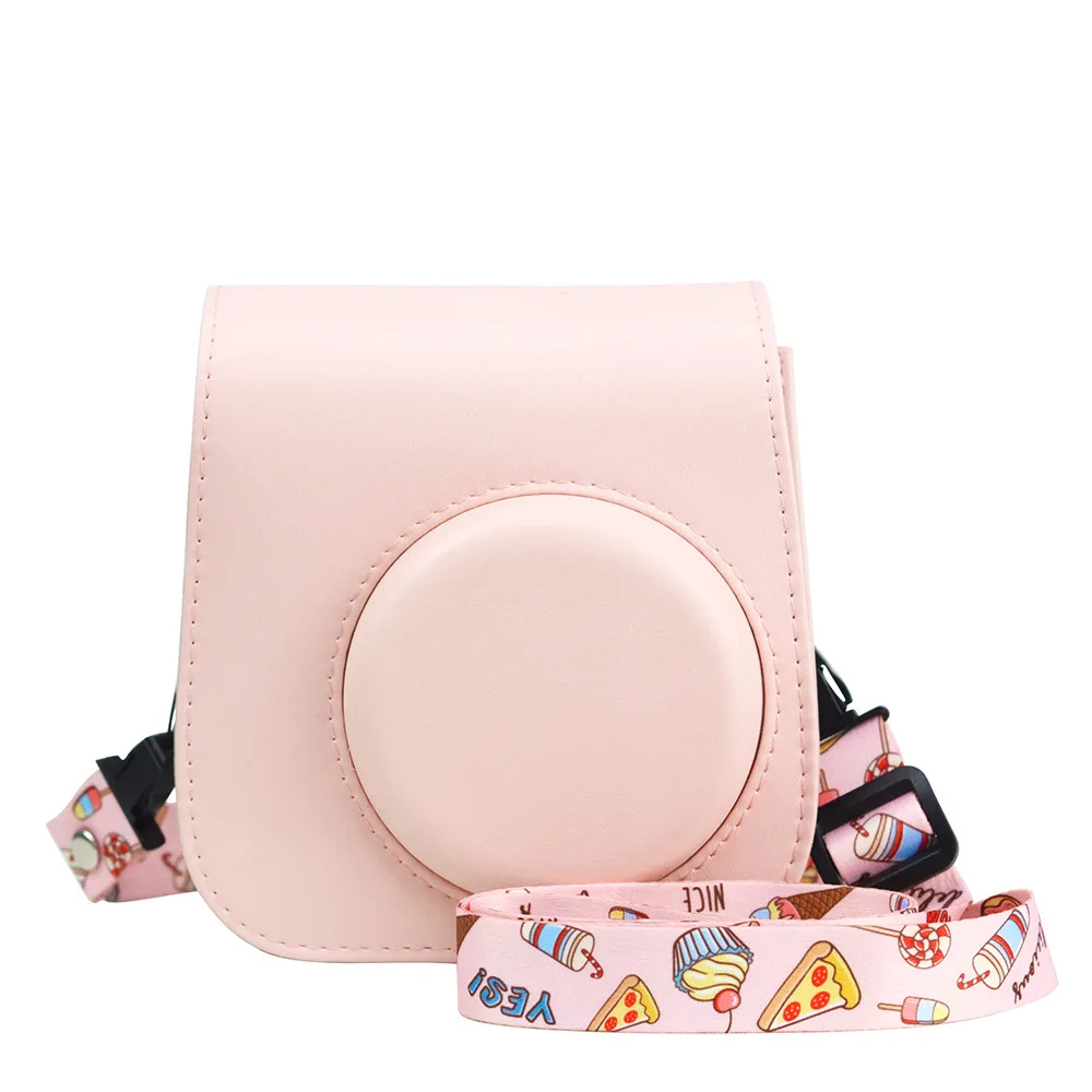 Cartoon Stickers Camera Strap for Fujifilm Instax Mini 12 11 8 8+ 9 25 Instant Camera / Case / Bag /Album / Film Rope 1.2 Meters