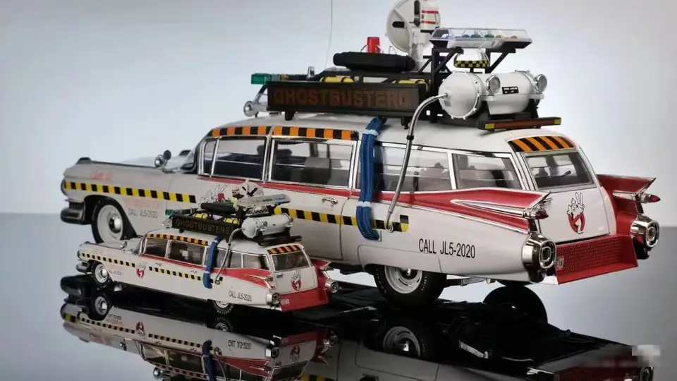 YS 1:64 Movie version of Ghostbusters Diecast Model Car - AliExpress