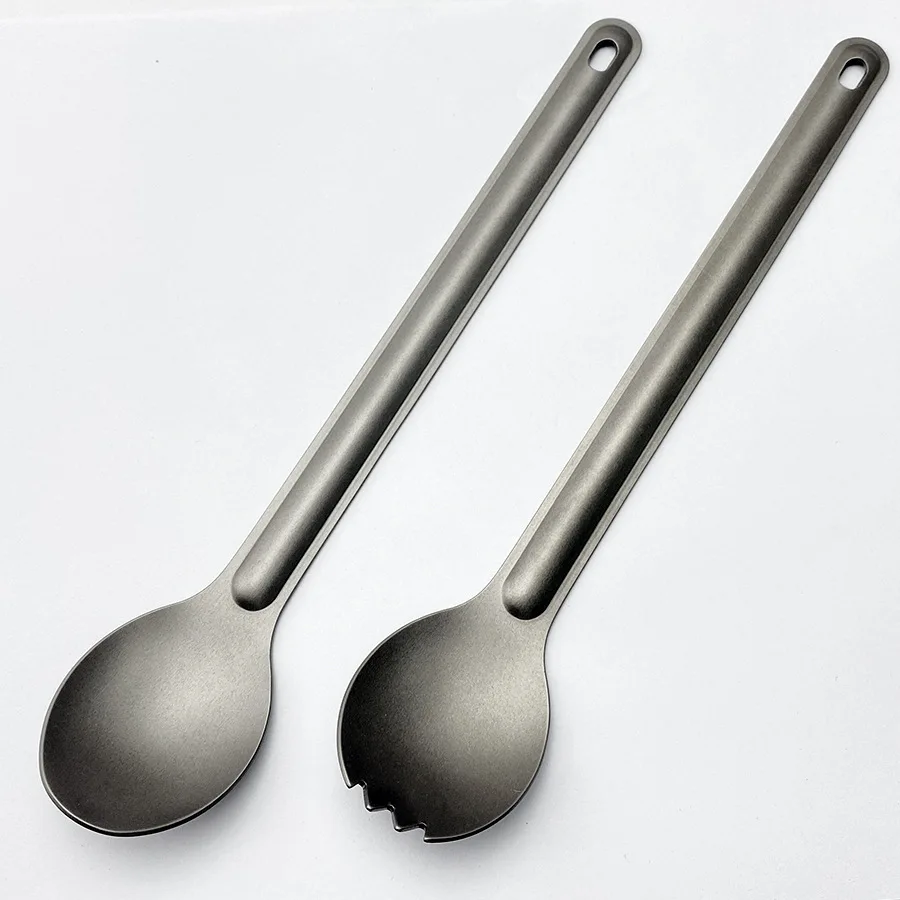 Stirring Spoon Coffee Ice Spoon Portable Outdoor Camping Cutlery Cutlery Fork Outdoor Household For Travel