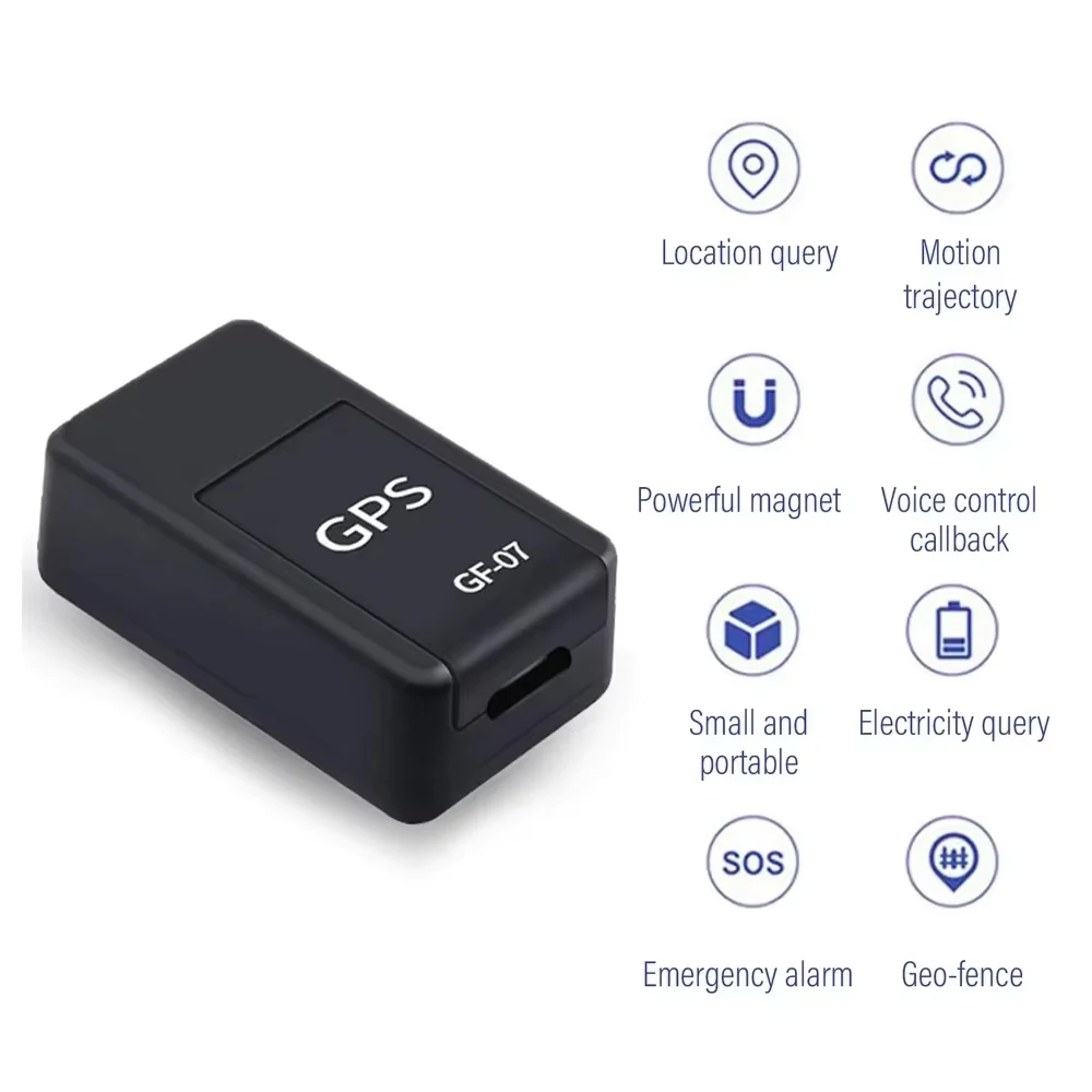 GPS Positioner Gf07 Mini Tracking Real Time Remote Vehicle Positioning Mobile Recording Listening Anti Loss gps tracker,car tracker