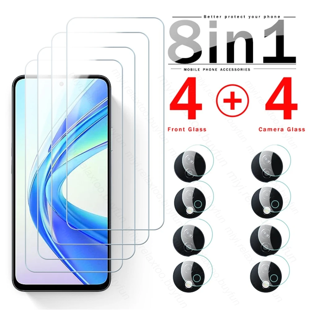 

8To1 Camera Protective Glass For Honor X7b 4G CLK-LX1 6.8" Screen Protectors Tempered Glass Film HonorX7b Honer Honar X 7b X7 b