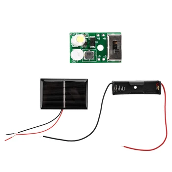 1.2V NiMH Battery Controller Set solare con pannelli solari 2V Garden Mini Light Circuit Board PCBA Kit fai da te