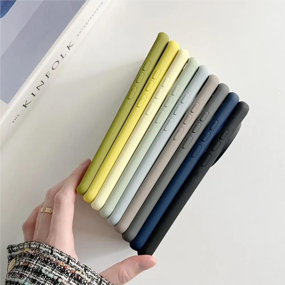 Magsafe Wireless Charging Magnetic Soft Silicone Case with Camera Protection