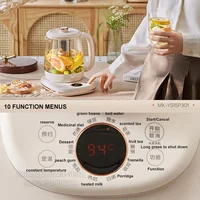 Midea – bouilloire électrique multifonction 1,5 l, Pot de préservation de la santé domestique, puissance de feu réglable, température, thé, Dessert 4