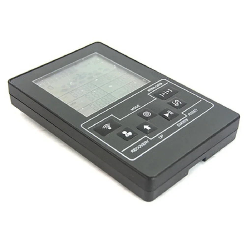 Portable Rowing Machine Meter Counter 400g Plastic 172*110*35mm Accessories Black Monitor