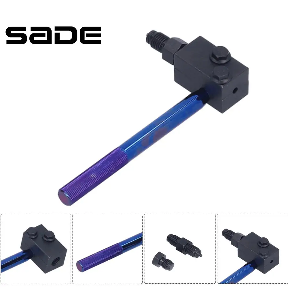 3/16 Inch SAE Double Flaring Tool Durable Positioning Bolt Tools Brake Pipe Practical Hose Copper Tubing Auto Detachable Handle