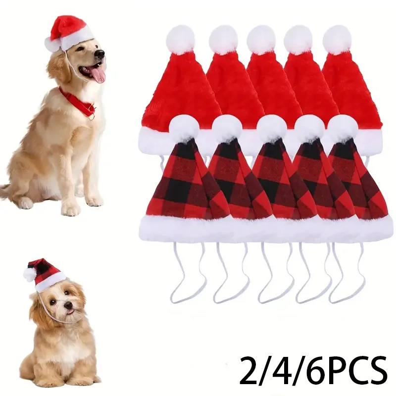 Disfraz De Navidad Para Perros – Traje De Papá Noel Sentado, Para Mascotas Pequeñas Y Medianas, Ajustable Con Velcro