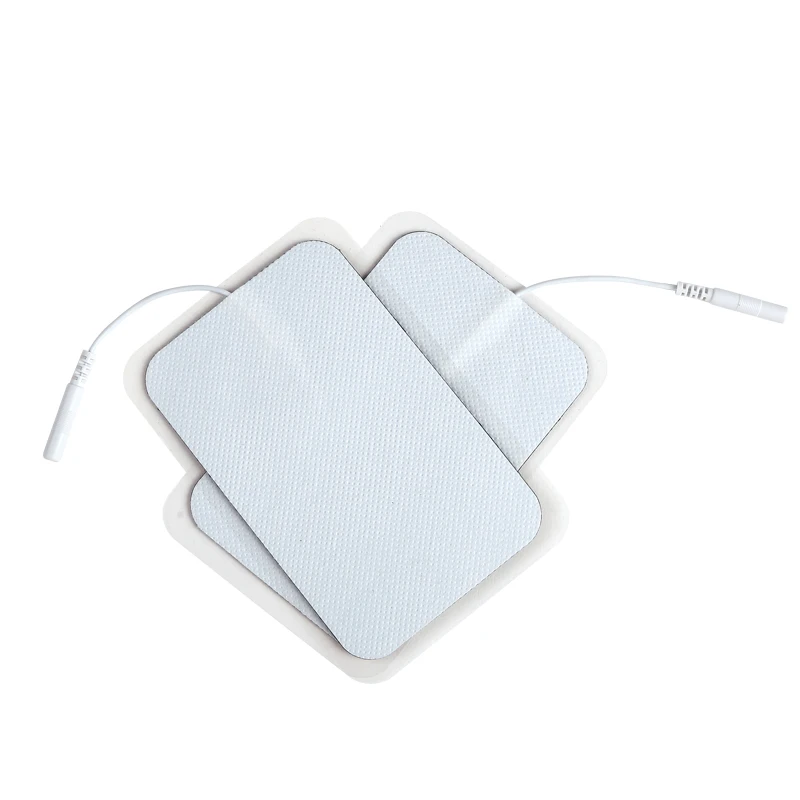 Silicone Gel Electrode Pad Units White Cloth Massage Digital Therapy Machine Acupuncture Physiotherapy Massager for Slimming 6
