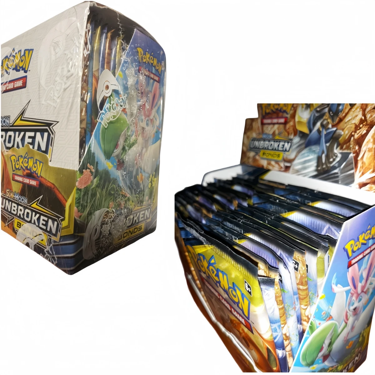 360 카드 TCG 썬앤문 언브로큰 본즈 부스터 박스 팀업 확장팩 영어 버전 배틀 트레이딩 카드 게임 컬렉션 카드