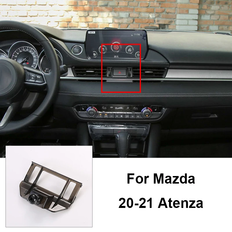 Mazda 3 6 RuiYi CX-4 CX-5 CX-8 Atenza Axela CX30 CX50 2004-2023 자동차 전용 전화 홀더 브래킷 마운트 특수베이스