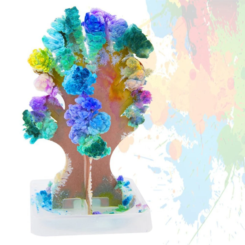 2 Types Mini Christmas Tree DIY Fun Xmas Gift Toy For Adults Kids Home Festival Party Decor Props
