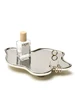 Bathroom Organizer Home Decor Tray Light Luxury Ceramic Jewelry Dish Unique Cloud Storage Trinket Lipstick Holder Snacks Tray 1