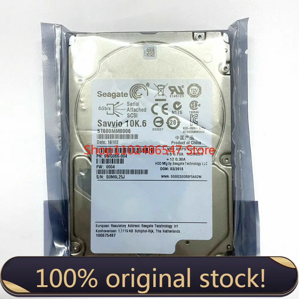 FOR-Seagate-ST600MM0006-600GB-10K-6Gb-s-64MB-Cache-SAS-2-5-HDD-9WG066 ...