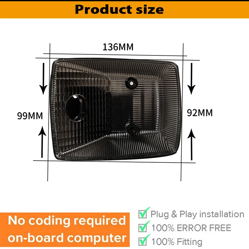 2X For Mercedes Benz G-Class W460 W461 W463 Sprinter W901 W902 W903 Front Corner