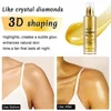 Body Glitter 100ml Body Shimmer Oil Moisturizing Long Lasting Body Luminizer for Face Brighten Shimmer Glow Highlighter Makeup 4