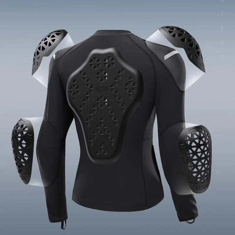 Men's SCOYCO Motorcycle Armor Clothing Summer Breathable Knight Riding Motorcycle Racing Suit Soft Armors Clothes Anti Wrestling