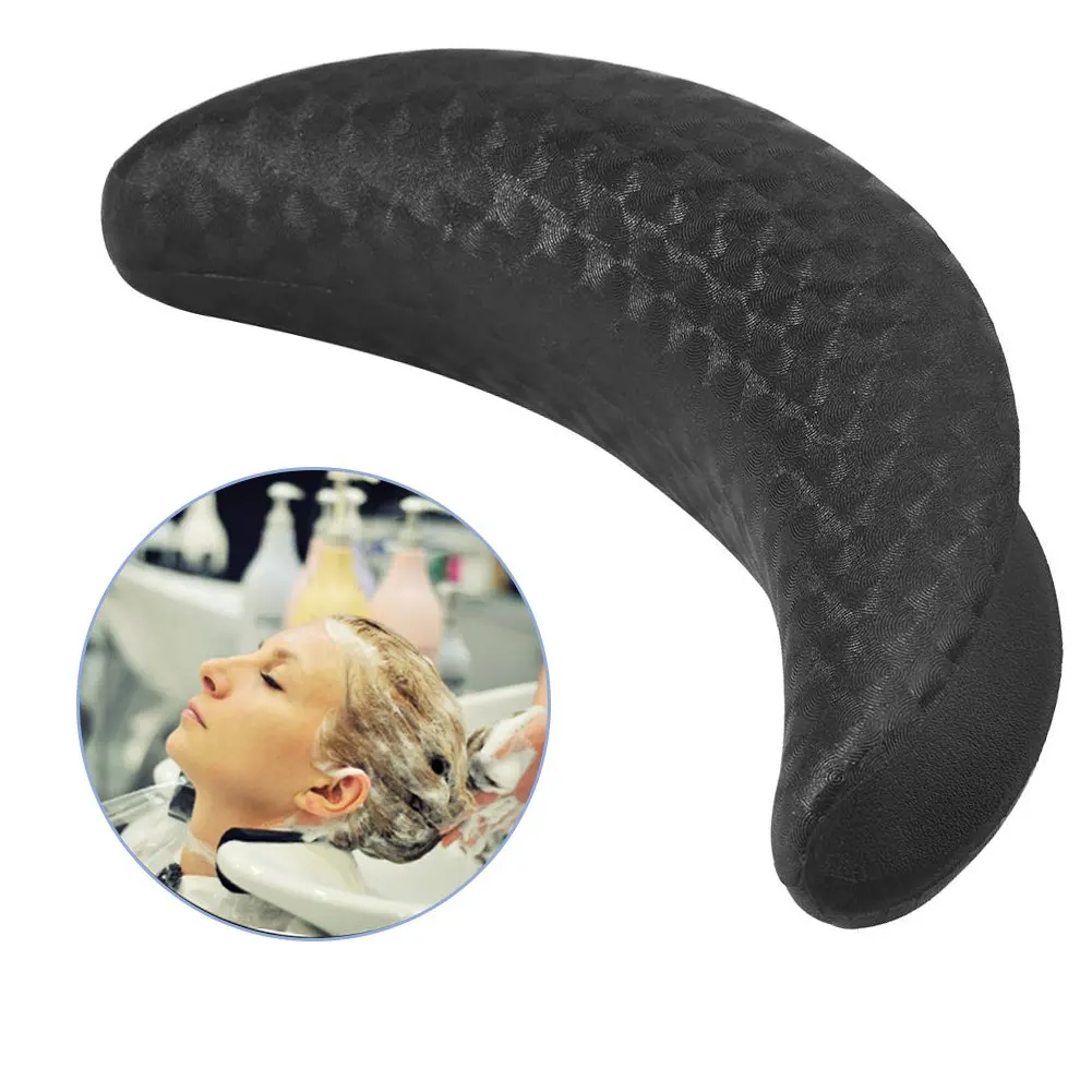 Silikon Shampoo Schüssel Nackenstütze Rutschfeste Shampoo Schüssel Nackenkissen Salon Waschbecken Nackenkissen mit Saugnäpfen Barbershop Tools – Detail 9