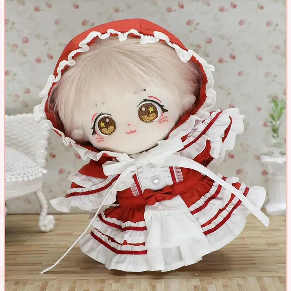 

Новогодние толстовки с капюшоном ручной работы, новогодние стильные куклы, свитшот, плащ, модная детская, 20 см, хлопковые куклы/1/12 BJD куклы