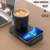 Hot & Cold Heating Refrigerated Cup Pad with Wireless Charging Water Thermostat Coaster Rapid Cooling Cup Home Office Coffee Mug 1