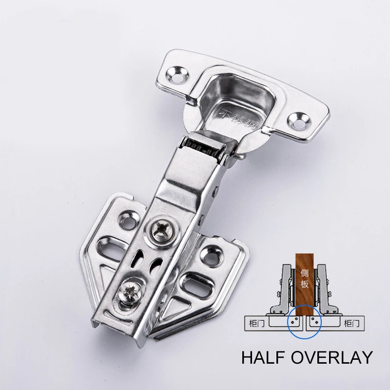 Hinge Stainless Steel Door Hydraulic Hinges Damper Soft Close For Cabinet Door Cupboard Furniture Hardware 1pcs stainless steel door hinges furniture hinge cabinet door hinges cabinet hinges cabinet door damper