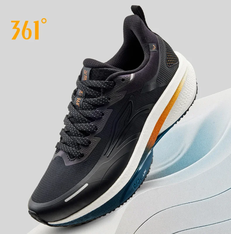 361 degrés Rain-block 8.0 chaussures de course pour hommes hiver doublé polaire imperméable anti-dérapant chaud confortable baskets mâle 672542224 1