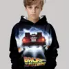 Kids 3D Car Print Hoodie – Boys Spring/Fall Casual Pullover 3