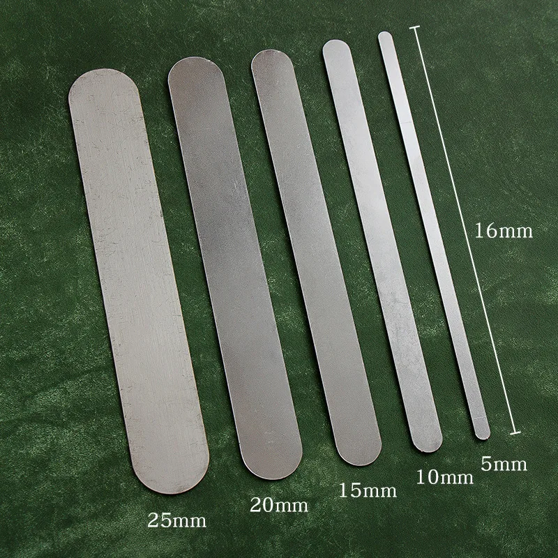 Leather Craft Tools 1Pcst Flat Blank Bending Stamping Customizing Bracelet Blanks Jewelry Making Accessories Sewing Waxed Thread Wristband DIY