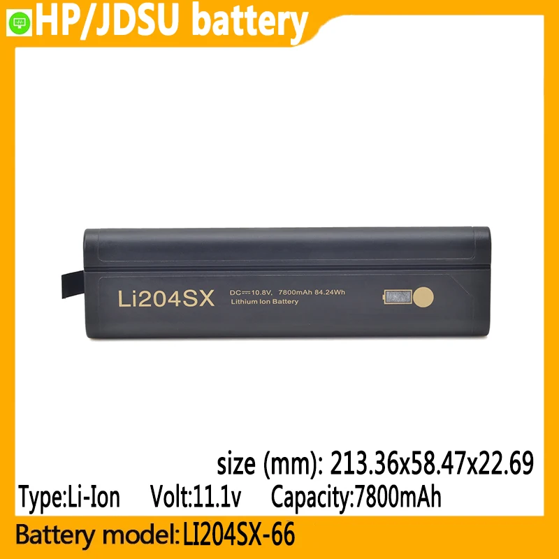 

LI204SX-66 Cpacity7800mAh. Литий-ионный аккумулятор 11,1 В, подходит для HP VA7100,VA7110 ,VA7400, локатор неисправностей оптического волокна