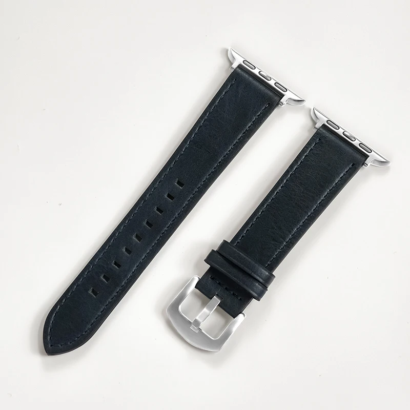 Premium Leather Strap for Apple Watch - Men's High-Quality Band