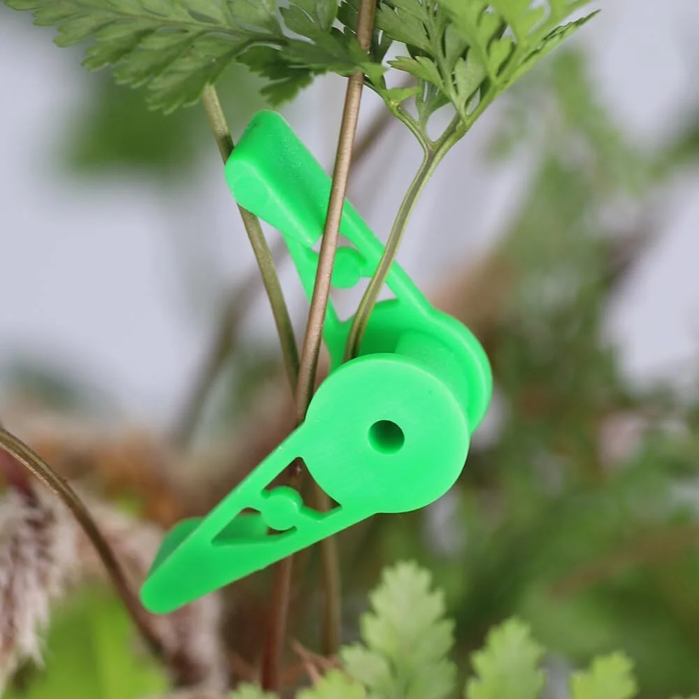 plant ties plastic plant clips plastic plant supports plant clips plant stem support plant support connector plant support stick 80 pcs Plant Stem Training Clips Low Stress Plant Bud Bender Branches Trainer Support Clips Ties Trellis Clamps