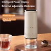 1500mAh Electric Coffee Grinder Externally Adjustable Type-C Charging Coffee Burr Grinder Bean Grinding Machine Coffee Maker 6