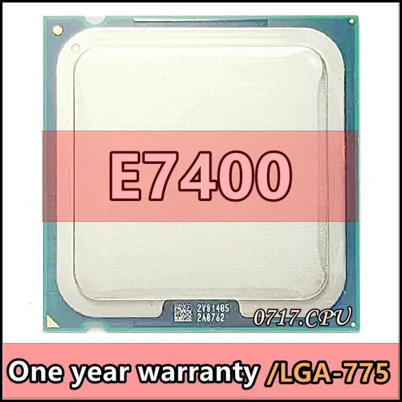 

E7400 (SLB9Y, SLGQ8, SLGW3) Процессор Socket LGA 775 (2,8 ГГц/3 МБ/1066 ГГц)