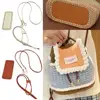 1 Set Handmade Leather Bag Strap Handbag Woven Set High Quality Bag Bottoms With Hardware DIY Shoulder Handbag Accessories
