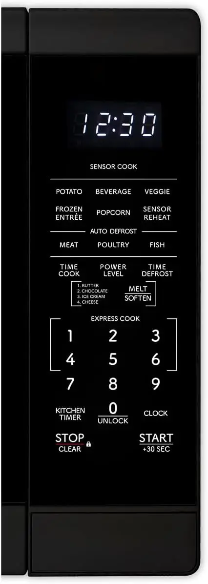 SMC1461KB Oven with Removable 12.4" Carousel Turntable, Cubic Feet, 1100 Watt Countertop Microwave, 1.4 CuFt, Black