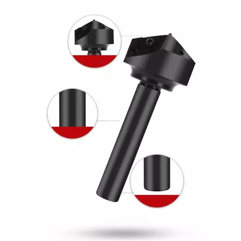 Outil De Chanfreinage ECC17005R 30 ° 45 ° 60 °, 1 Pièce, ECC