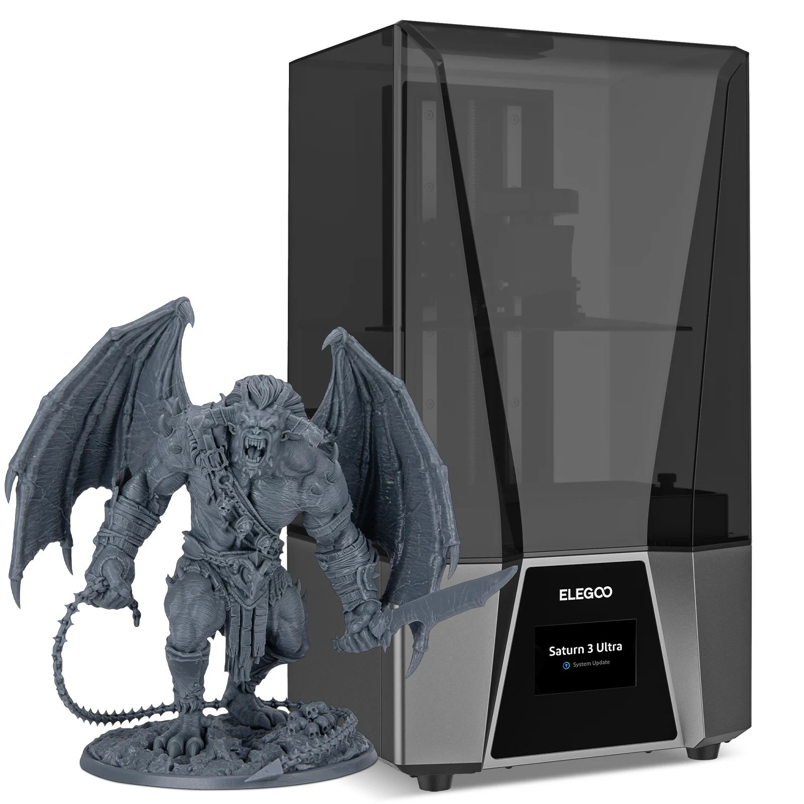 Elegoo saturn 3 ultra mono msla 3d printer with 10 12k mono lcd 3d
