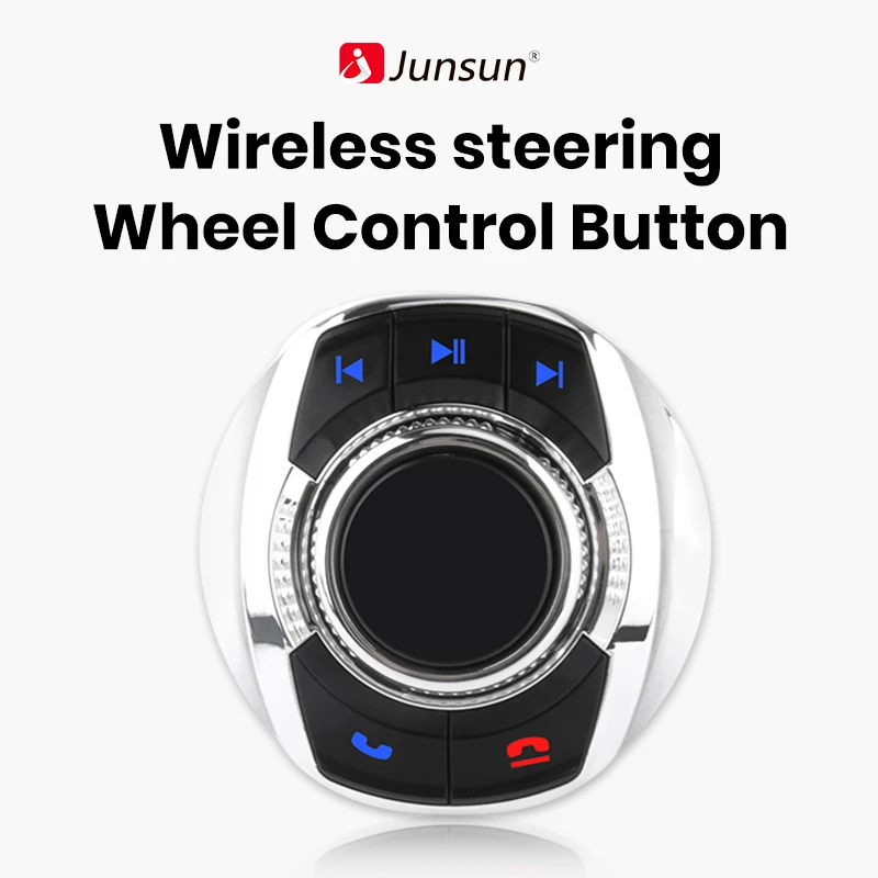 JUNSUNUniversalCarWirelessSteeringWheelControlButtonforAndroid